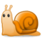 Snail emoji on Samsung
